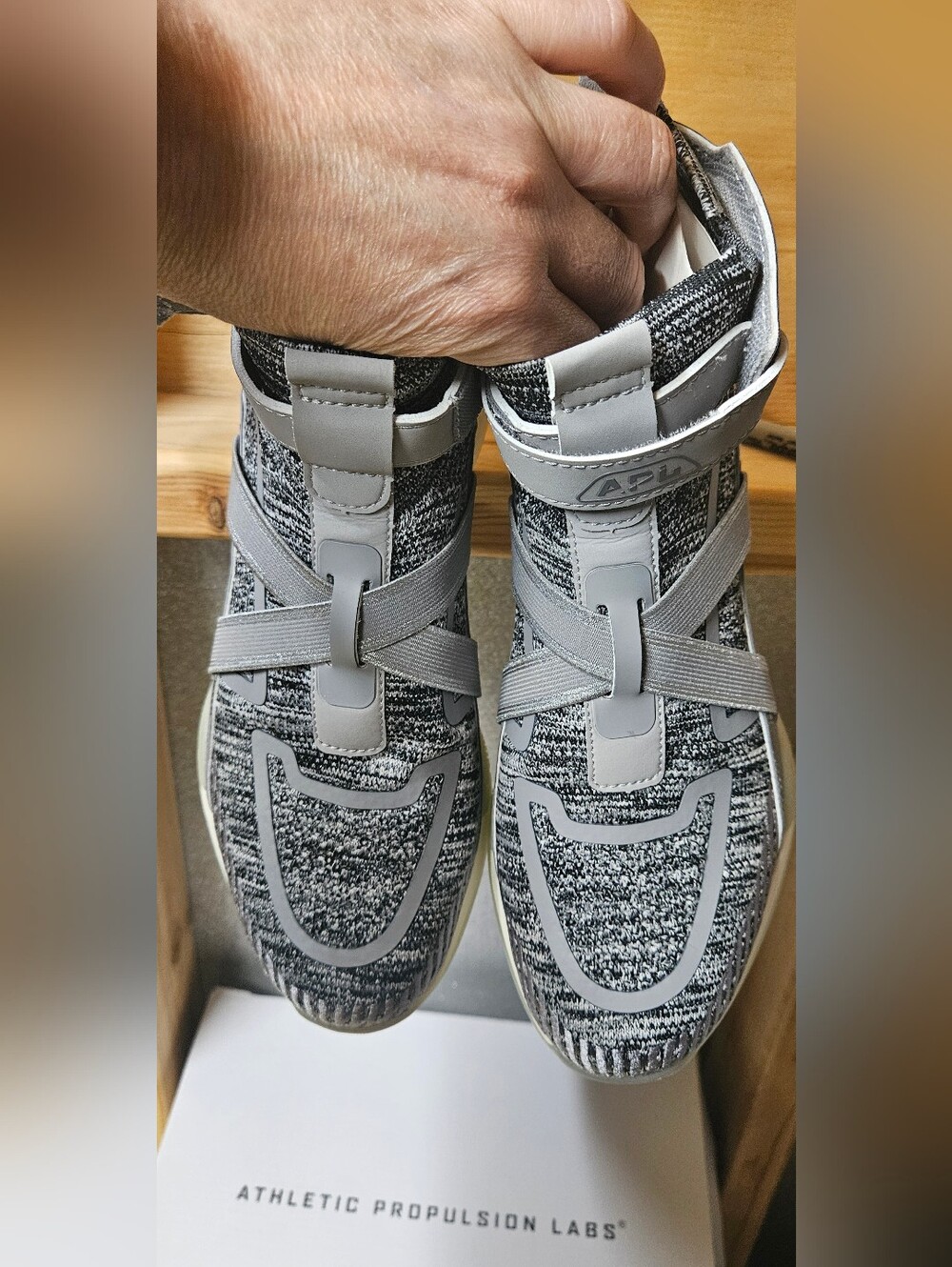 APL TechLoom Raindrop/ Multi/ Melange Knit Slip-On Sneakers